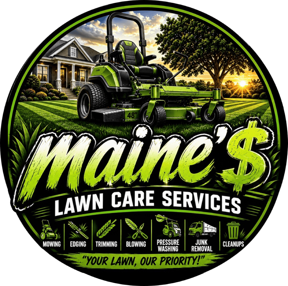 Maine's Lawn Services logo